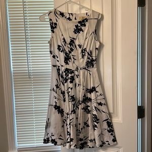 Floral fit & flare dress size S